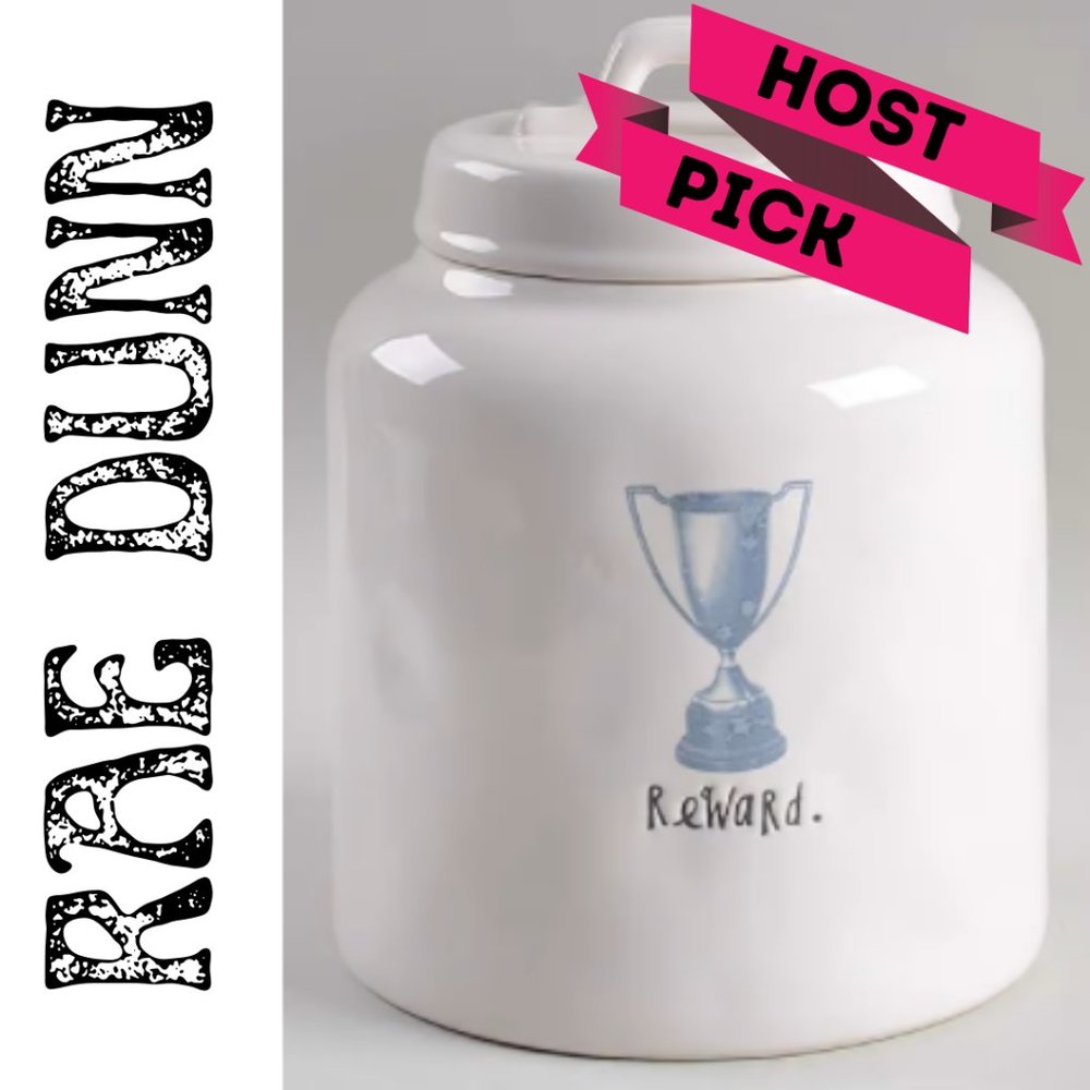 🌼 🏆HP!🏆 Rae Dunn • REWARD JAR • Treat Container - Picture 2 of 9